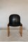 Dialogo Black Leather Chair by Tobia Scarpa for B&B, 1970s, Image 6