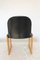 Dialogo Black Leather Chair by Tobia Scarpa for B&B, 1970s 5