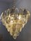 Oval Amber and Grey Poliedri Murano Glass Chandelier or Ceiling Light, 1990s, Image 9