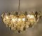 Oval Amber and Grey Poliedri Murano Glass Chandelier or Ceiling Light, 1990s 11