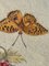 Tapiz Aubusson francés con flores y mariposas, años 50, Imagen 11