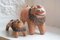 Early 20th Century Indian Terracotta Lions, Set of 2 2