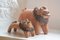 Early 20th Century Indian Terracotta Lions, Set of 2 3