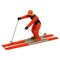 Vintage Downhill Skier Toy, Germany, 1960s, Image 1