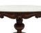 Mahogany Table with a Cartouche-Shaped Marble Top, 1840s 11