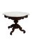 Mahogany Table with a Cartouche-Shaped Marble Top, 1840s, Image 8