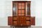 Large English 19th Century Mahogany Glazed Breakfront Bookcase, 1880s 2