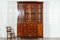 Large English 19th Century Mahogany Glazed Breakfront Bookcase, 1880s 4