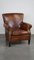 Vintage Brown Leather Lounge Chair 1