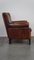 Vintage Brown Leather Lounge Chair 4