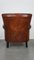 Vintage Brown Leather Lounge Chair 5