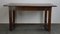 Early 19th Century French Dining Table with 2 Drawers, Image 6