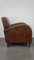 Vintage Brown Leather Armchair 2