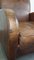 Vintage Brown Leather Armchair 10