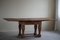 19th Century Baroque Danish Dining Table in Oak 4