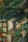 André Favory, El jardín, pintura al óleo sobre lienzo, 1923, enmarcado, Imagen 3
