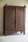 Indian Carved Teak Cabinet 1