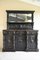 Antique Victorian Carved Oak Sideboard 1