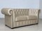 Chesterfield 2-Sitzer Sofa in Beige 1