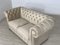 Chesterfield Two-Seater Sofa in Beige, Image 7