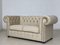 Chesterfield Two-Seater Sofa in Beige 5