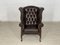 Chesterfield Chair in Dark Brown 4