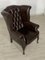 Chesterfield Chair in Dark Brown 3