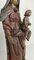 Holzstatue der Jungfrau Maria mit Jesus 10
