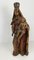 Holzstatue der Jungfrau Maria mit Jesus 6