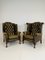 Green Chesterfield Lounge Chairs, Set of 2 16