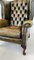 Green Chesterfield Lounge Chairs, Set of 2 23