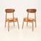 Swedish Dining or Side Chairs by Sven Erik Fryklund from Hagafors, 1960s, Set of 2 1