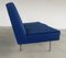 Vintage Airport Sofa in Blue Fabric by Hans J. Wegner for A.P. Stolen, 1960s 5