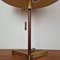 Brass and Teak Table Lamp attributed to J. T. Kalmar for Kalmar, 1960s 6