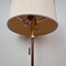 Brass and Teak Table Lamp attributed to J. T. Kalmar for Kalmar, 1960s 4