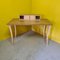 Vintage Desk Veneered with Zebra Wood, 1980s, Image 1