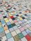 Mesa vintage de mosaico de azulejos, Imagen 5