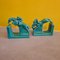 French Art Deco Ceramic Bookends with Jockeys, 1930s, Set of 2 5