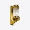 Small Brass Elon Wall Light from Pure White Lines 10