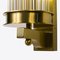 Small Brass Elon Wall Light from Pure White Lines, Image 4