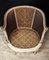 Louis XVI Office Armchair in Lacquered Wood 5