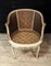 Louis XVI Office Armchair in Lacquered Wood, Image 1