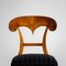 Antique Biedermeier Shovel Chair, 1820 3