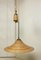 Lámpara colgante ajustable de caña en forma de lápiz, años 60, Imagen 7