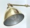 Industrielle Art Deco Wandlampe, 1940er 7