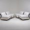 Vintage Italian Lounge Chairs in the style of Mario Bellini, Set of 4, Image 2