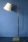 Lámpara de pie danesa ajustable de latón, años 60, Imagen 1