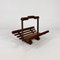 Modernist Oak Magazine Rack, 1970s 7