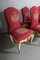 Louis XV Style Dining Room Chairs, 1950s, Set of 8 2