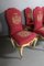 Louis XV Style Dining Room Chairs, 1950s, Set of 8, Image 2